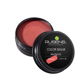Rusens - Rubor Multiusos Natural, Cremosos, nutre, hidrata y da color a tus mejillas, labios y párpados, (Malva)