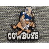 Dallas Cowboys vintage embroidered iron on Patch 3"x 2.75” Cowboy