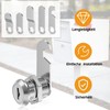 VOCIBO® Mailbox Lock 20 mm, Comes with 5 Different Lock
