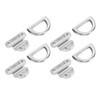 4 Sets Marine Grade Folding Pad Eye 316 Stainless Steel