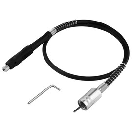 WMYCONGCONG Flexible Drill Shaft Extension Universal Flexible Shaft Adapter Drill Rotary Tool Attachment with Wrench for Dremel Rotary Grinder Woodworking Tools