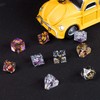 Cusdie Handmade DND Dice, Liquid Core Dice Set D&D Quicksand
