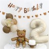 Bear Birthday Decorations, My Beary 1st Banner Cute Bear Monthly