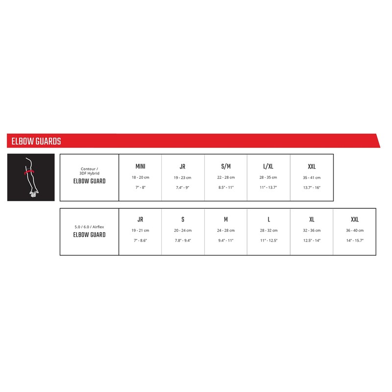 Elbow Guard 3DF 5.0 #XL