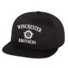 Winchester Brothers Snapback Hat Supernatural Black