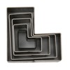 5Pcs Leather Die Cutter Hollow Assorted Size High Carbon Steel