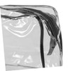 Baluue 2pcs Clear Toiletry Bag Multi Functional Large Capacity Transparent