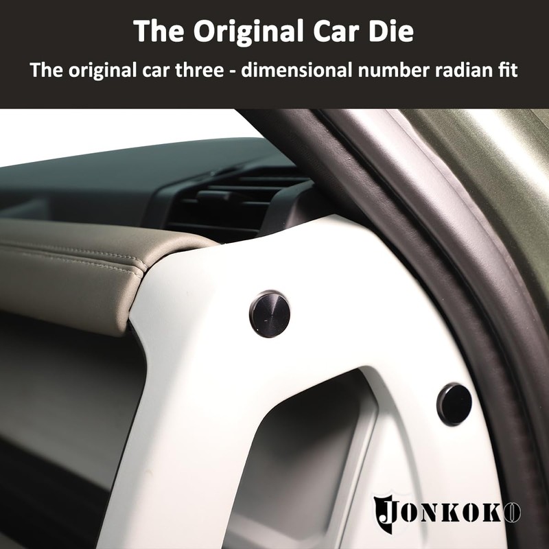 Alloy Car Door Screw Protector Cover Trim For Land Rover