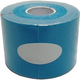 Therapist’s Choice® Kinesiology Tape Single Roll (2-Inch x 16.4-Feet) (Blue)