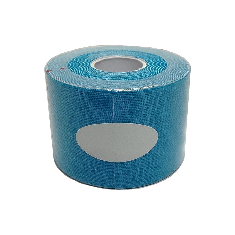 Therapist’s Choice® Kinesiology Tape Single Roll (2-Inch x 16.4-Feet) (Blue)