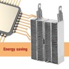 Aluminium Housing Constant Temperature PTC Ripple Heating Plate Thermistors Heater(24V/150W)
