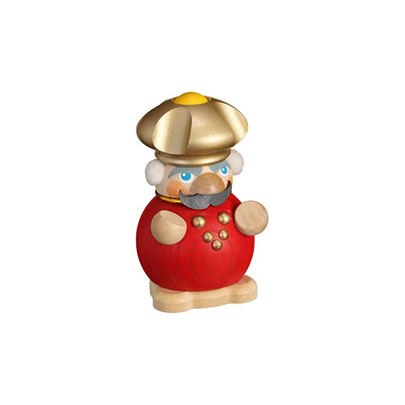 Seiffener Volkskunst - Ball Nutcracker "King" - for Cracking Nuts