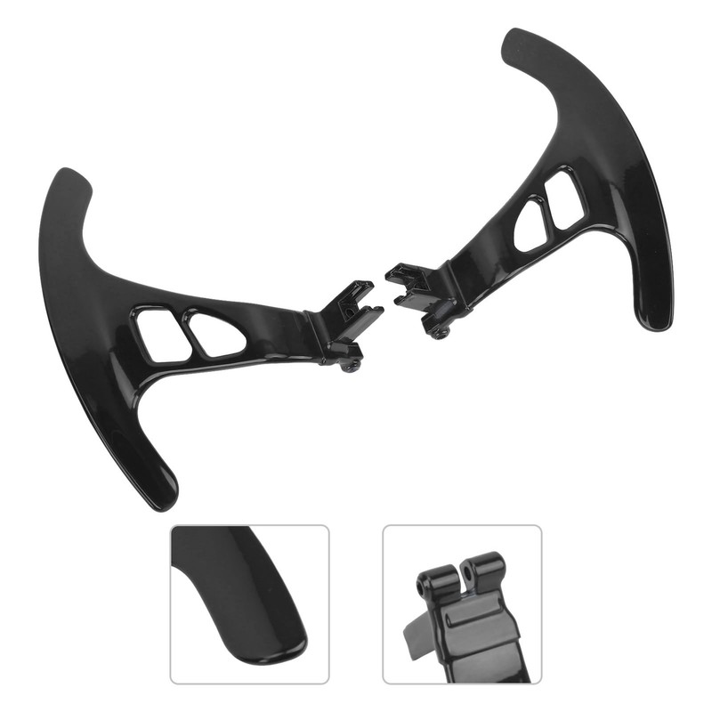 2PCS Shifter Paddle Aluminium Alloy Decor Replacement for Nissan GTR