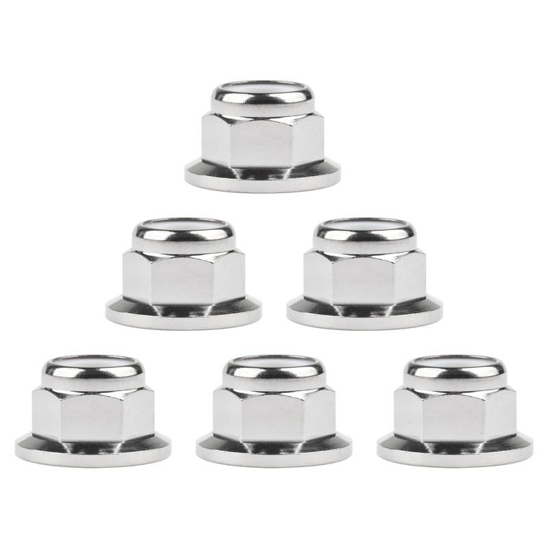 Ruifu Titanium Alloy M6 M8 M10 1.25 1.5mm Flange Nylon