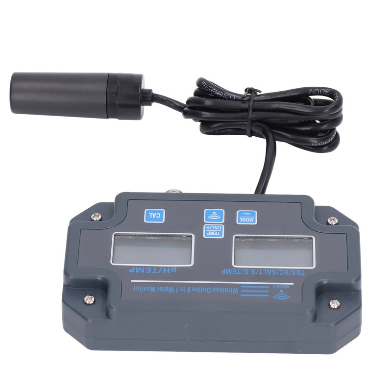 Water Quality Tester 6 in 1 WiFi Online PH TDS