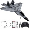 Eayaele Foam F-22 RC 2 CH Remote Control Fighter Jet