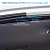 52.5Ft Car Door Rubber Seal Strip Car Weather Stripping Double