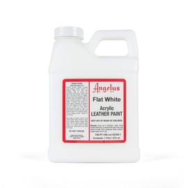 Angelus Leather and Textile Paint 105 Flat White Matt 472 ml