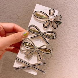 Rhinestone Alligator Hair Clip