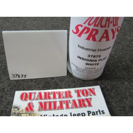 Gillispie Military Spray Paint Flat 37875 Insignia White for marking vehicles