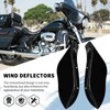 ZUDKSUY Fairing Air Deflectors Kit, Side Wings Windshield Adjustable Wind