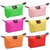 JLNGTHONG 6 Pieces Cosmetic Pouch, Dumpling Shape Makeup Pouch Travel