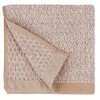 Everplush Diamant-Jacquard Waschlappen-Set, Polyester, Khaki, 6 x Washcloth (13 x 13 in), 6