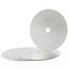 JINGLING 5Pcs 6 inch Super-Thin Arbor Hole 5/8" Lapidary Diamond