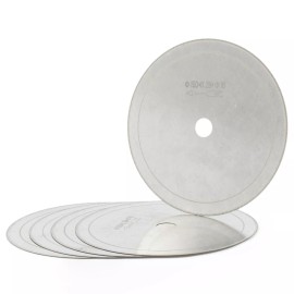 JINGLING 5Pcs 6 inch Super-Thin Arbor Hole 5/8" Lapidary Diamond Saw blades Cutting Stone