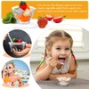 72 Pcs 5oz Ice Cream Bowls and Spoons Set Clear