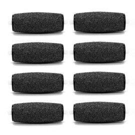 Pack of 8 Replacement Roller Head Refills Replacement Rollers Heads Refills Callus Remover Replacement Rollers, Types Coarse for Foot Rasel Files and Foot Care for Foot Rasel Files and Foot Care