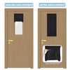 RYB HOME Classroom Door Window Cover, Blackout Shades for Classroom