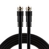 GE RG6 Coaxial Cable, 15 Ft. F-Type Connectors, Double Shielded