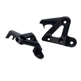 Headlight Stay for Honda Left and Right Set Black Black Silver Silver Turn Signal Stay CB400SF VTEC NC39 NC42 etc. External Product Genuine Type (Black)