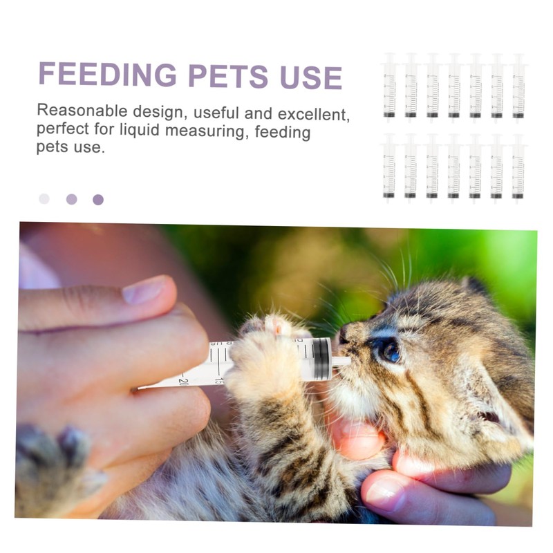 VILLFUL 30pcs Liquid Measuring Needleless Accurate Kitchen Injector Tool for