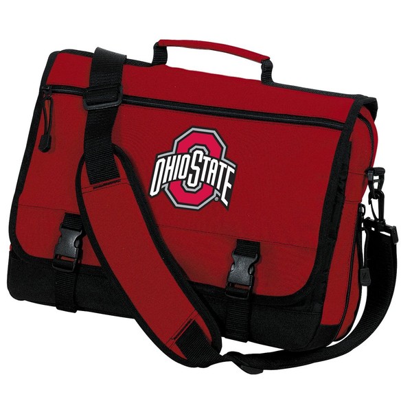 Broad Bay OSU Buckeyes Laptop Bag Ohio State Messenger Bag or Computer Bag