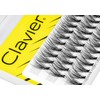 Clavier Du2o Double Volume Artificial Eyelashes in Cups, Various Lengths