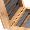 M MAXIMUMCATCH Maxcatch Wood/Bamboo Fly Box Slit Foam Tackle Case