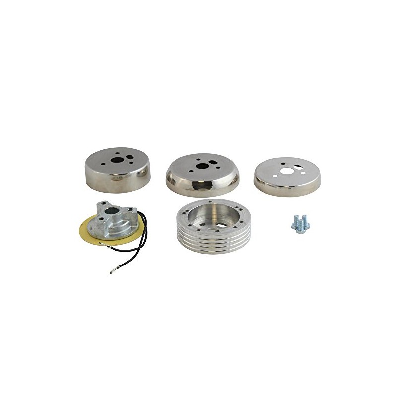 5 & 6 Hole Polished Hub Adapter Installation Kit B01
