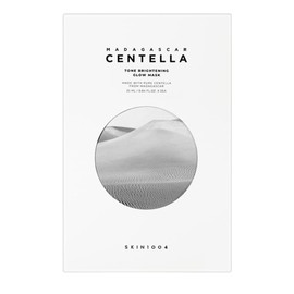 SKIN1004 Tone Brightening Glow Mask 5 Pack Brightening Ampoule Sheet Mask / Madagascar Centella Tone Brightening Glow Mask 25ml (5ea)