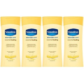  x4 Vaseline Intensive Care Essential Healing Dry Skin Body Lotion 200ml
