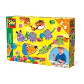 SES Creative 14800 Lacing Animals with Beads