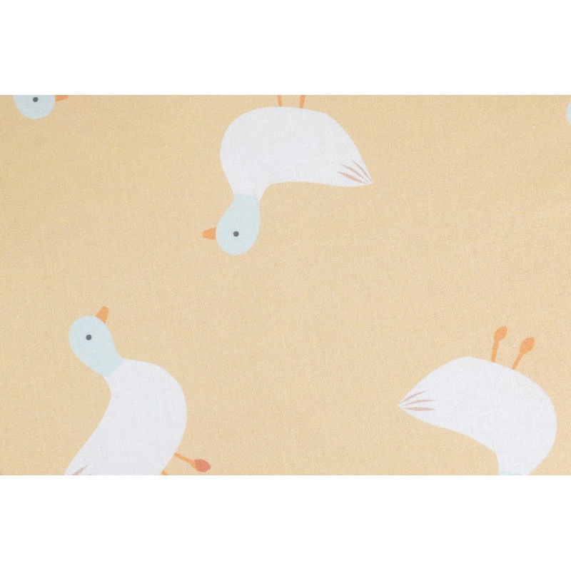 Pello Multi-use Luxe -Toddler Floor Pillow/Play Mat/Lounger (Yellow with Ducks,