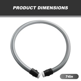 Compatible with Miele Vacuum Cleaner Miele Classic C1 Suction Hose - 07736191 Pipe Grey 1.6m