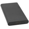 Tyep C to MSATA Enclosure Aluminum Alloy USB3.1 Gen2 Type