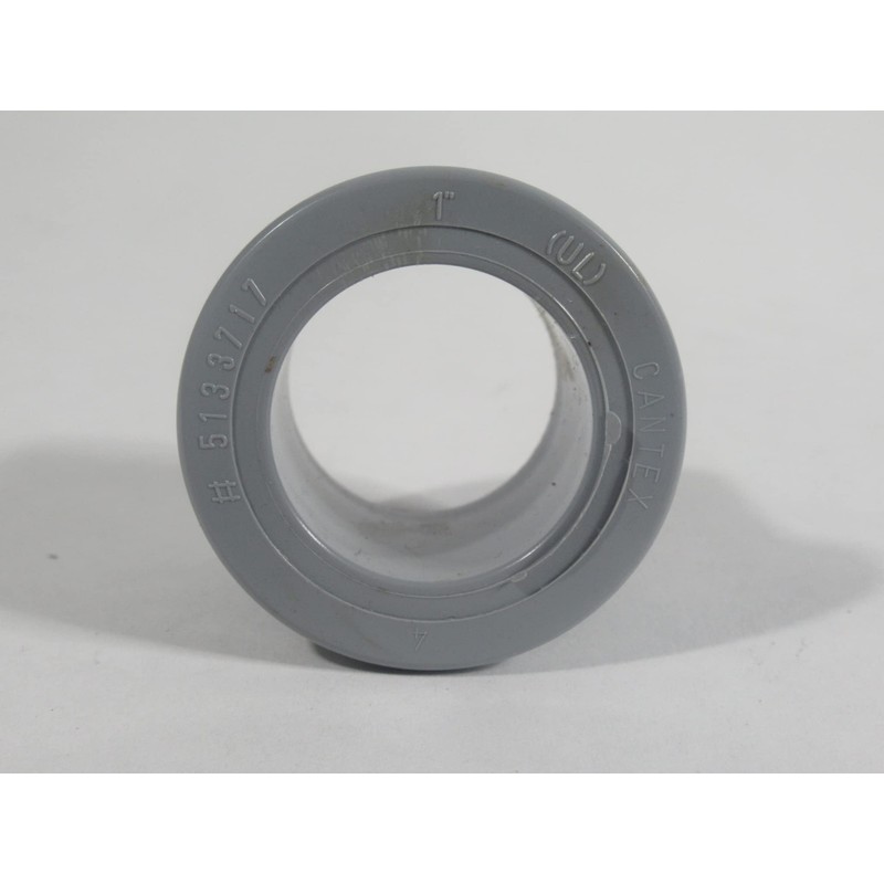 Box Adapter, 1 in Conduit, PVC, 1-3/16 in L