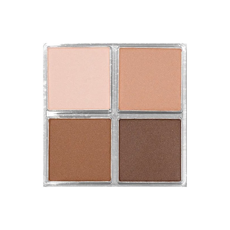 Palladio Sombra de Ojos Cuádriceps Mate Mezclable Pigmentado Aterciopelado