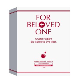 For Beloved One Crystal Radiant Bio-Cellulose Eye Mask(4 Pairs)