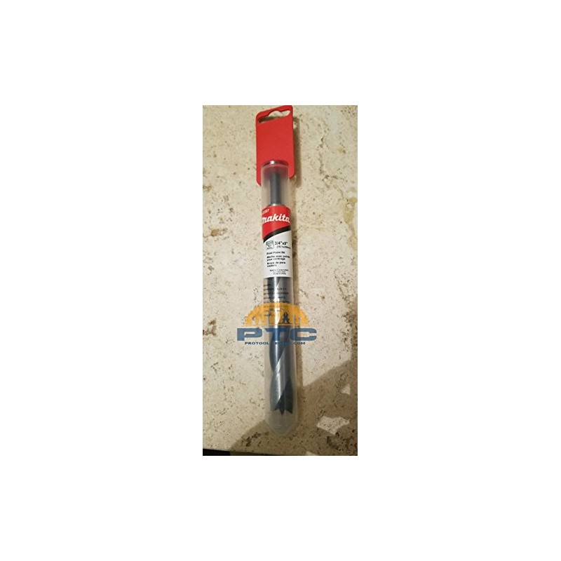 Makita D23307 Broca Espiral para Madera de 3/4", 3 puntas