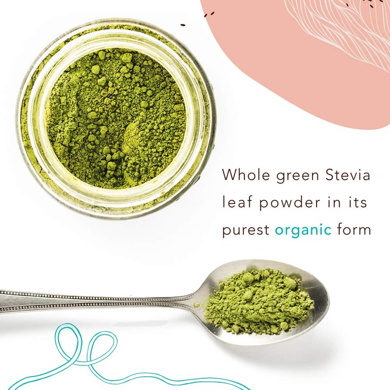 Stevia Orgánica en Polvo, 40 g, Mayan Sweet